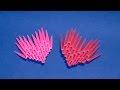 The easiest 3D origami a heart 