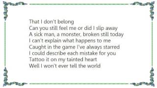 Cold - Don&#39;t Belong Lyrics