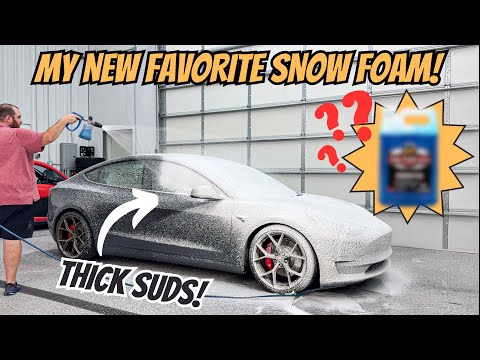 First Wash With My New Favorite Car Shampoo! Meguair's D111 Shampoo Plus Ph Neutral Snow Foam Review