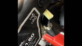 Missing Plastic Key Ariens Deluxe 27 Snow Blower SOLVED without a new key