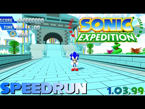 Sonic Expedition Relic Ruin Act 1 Speedrun (1.03:99)
