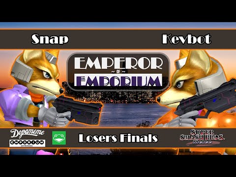 Emperor of Emporium - Snap (Fox) VS Kevbot (Fox) - SSBM - Losers Finals