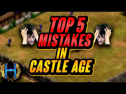 Top 5 Most Common Mistakes In Castle Age | AoE2