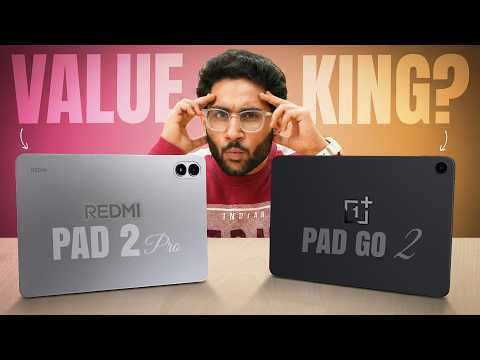 Redmi Pad 2 Pro Vs OnePlus Pad Go 2 - Best Tablet Under 25K?