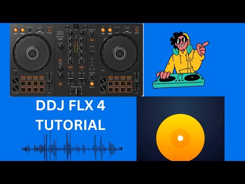 DDJ FLX 4 full controls tutorial (paired with DJay app)