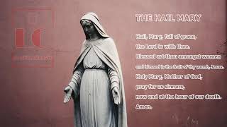 Kinh Kính Mừng Tiếng Anh | The Hail Mary