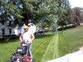 The Cicada Song by  the Cowboy Junkies while I'm mowing a lawn