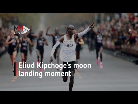 Eliud Kipchoge's breaks the two hour marathon barrier