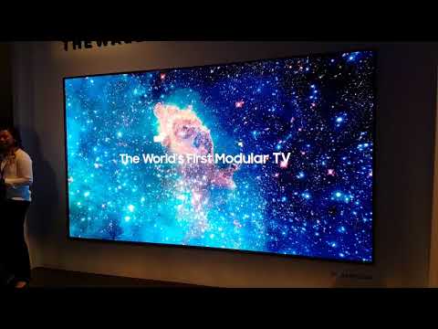 Samsung "The Wall" Micro-LED mit 146 Zoll (CES 2018)