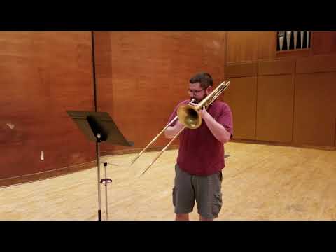 2018-2019 TMEA All-State Tenor Trombone Etude #1