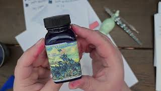 Noodlers 54th Massachusetts Ink Review - Cabbage Patch Soap