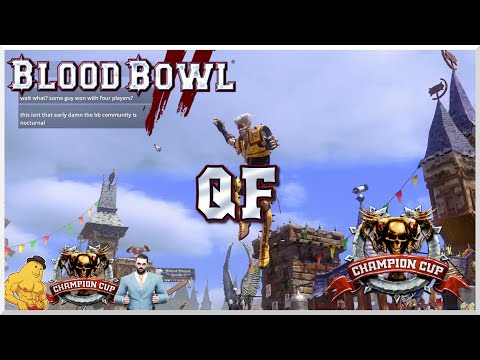 Blood Bowl 2 - CCL S48 Quarter Final - Diomed (Necromantic) vs. Mad Jake (Elven Union)