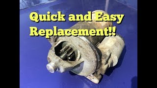 How to Replace the Starter Motor | 1995 Ford F150