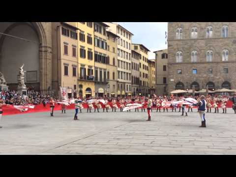 Trofeo Marzocco 2014 - Bandierai degli Uffizi prima esibizione