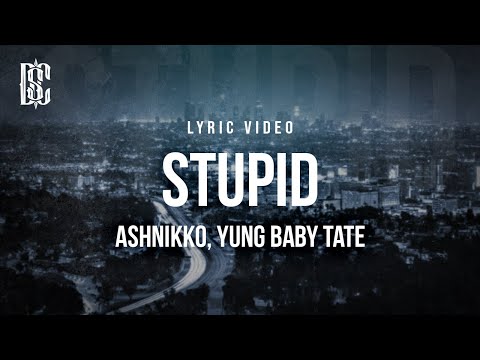 Ashnikko - Stupid (feat Yung Baby Tate) | Lyrics