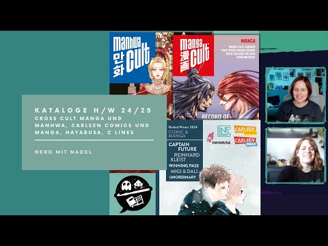 Durchgeblättert - Kataloge H/W 24-25: Carlsen Comics & Manga, @CrossCultTVCross Cult Manga & Manhwa