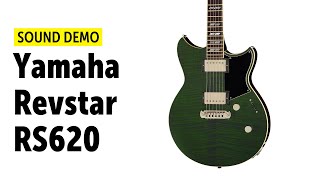 Video thumbnail for Yamaha Revstar RS620 SEG - Sound Demo (no talking) by Guitar Bonedo