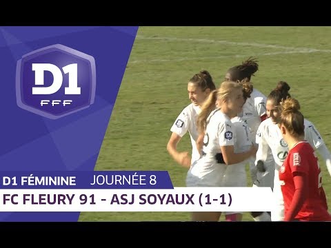 J8 : FC Fleury 91 - ASJ Soyaux (1-1) / D1 Féminine