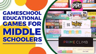 Educational Games for Your Middle Schoolers | Gameschooling during the Middle Sc