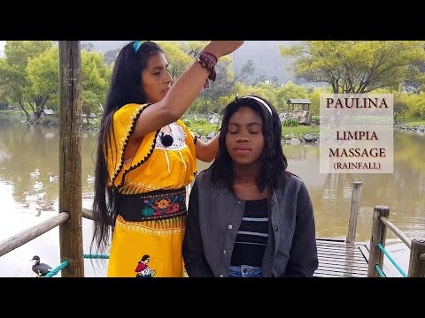PAULINA, SPIRITUAL CLEANSING ON THE LAKE WITH RAIN NOISE. ASMR, Hair  cracking, Massage | Video & Photo