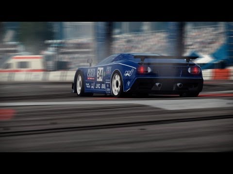 NFS Shift 2 Unleashed [HD] - 1992 Bugatti EB110 SuperSport 4WD Drifting on London Millenium Drift