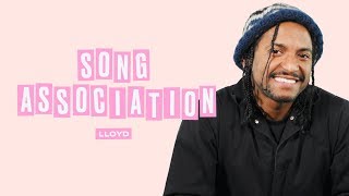 Lloyd Sings Usher, Ashanti and Raps Lil&#39; Wayne in a Game of Song Association | ELLE