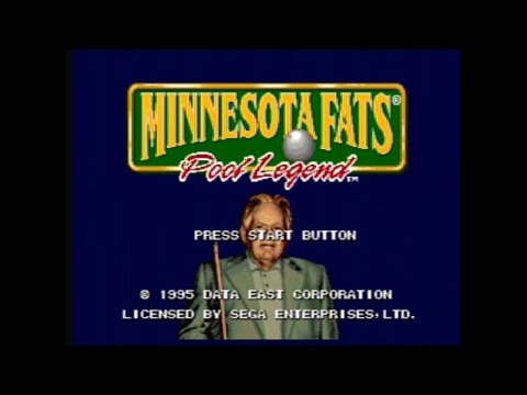 “We’re playin pool”- Minnesota Fats Pool Legend (Sega Genesis)