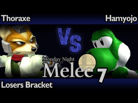 MNM7 Melee - Thoraxe (Fox) vs Hamyojo (Yoshi) - Losers Bracket