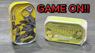 Comparing Porthos and Nuri Sardines!