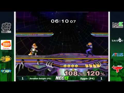 NEC 13 - Swedish Delight (Sheik) Vs. Eggm (Fox) - Bracket