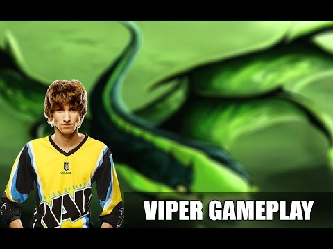 Dota 2 - Dendi (Viper) MMR | Gameplay