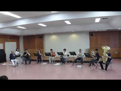 2019.7.14 金管8重奏 (小田川、青沼、堅東、野口、新田、亀村、関本、岸野、大野)