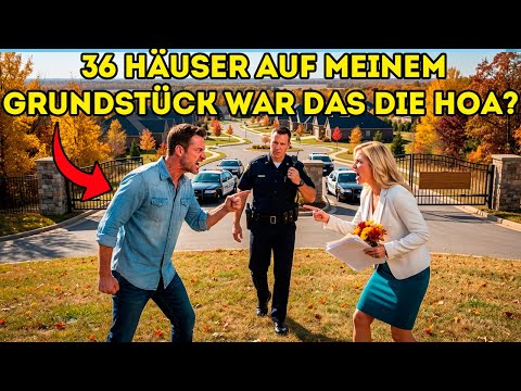 HOA-Karen hat 36 Häuser auf meinem Grundstück gebaut — also habe ich das Tor geschlossen und