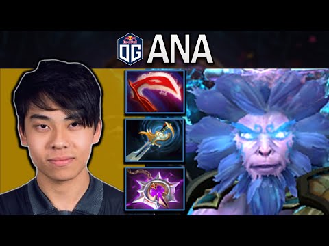 OG.ANA SMURF MONKEY KING WITH NULLIFIER-MOON SHARD - DOTA 2 PRO GAMEPLAY