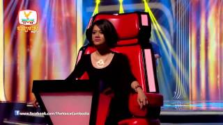 The Voice Cambodia 2014 Blind Audition | Sok Marin - Chir Chir Chir