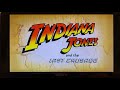 Opening To Indiana Jones And The Last Crusade 2003 DVD