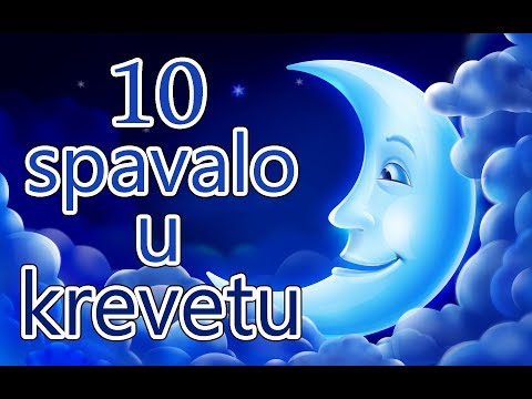 Deset u krevetu - Dečije pesmice | 10 spavalo u krevetu - Pesmice za dece - 10 in the bed - Numbers