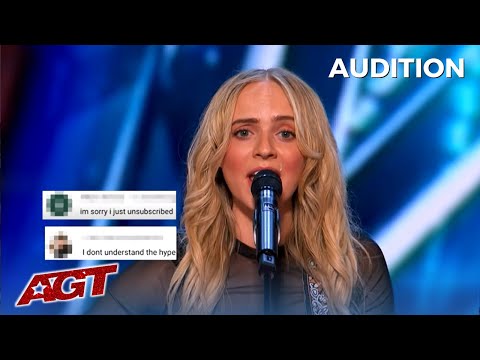 Youtuber Madilyn Bailey TROLLS Her Haters With "Hate Comments" Song on America's Got Talent