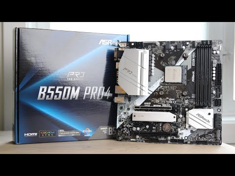 Pagrindinė plokštė ASRock B550M Pro4/AMD B550/AM4/MicroATX/1xPCI-Express 3.0 1x/1xPCI-Express 3.0 16x/1xM.2/1xPCI-Express 4.0 16x/Memory DDR4/Atminties lizdai 4/1x15pin D-sub/1xHDMI/1xDisplayPort/2xUSB 2.0/1xUSB type C/5xUSB 3.2/1xPS/2/1xRJ45/3xAudio port| video