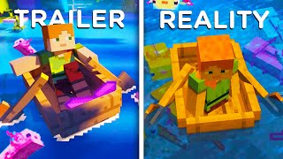 Minecraft 1.18 | Trailer vs Reality (Caves and Cliffs Part 2)