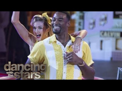 Calvin Johnson Jr. and Lindsay's Jive (Week 07) - Dancing with the Stars Season 23!