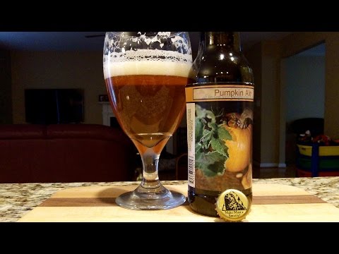 Sumttynose Brewing Co Pumpkin Ale (6.35% ABV) DJs BrewTube Beer Review #641