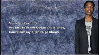 A$AP Rocky - A$AP Forever (ft. Moby) - Lyrics