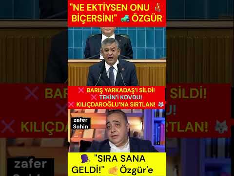 📣 ÖZGÜR ÖZEL’E BİR AYNA TUTALIM:BU DÜNYA ETME BULMA DÜNYASI 📍 Özgür Özel bugün dertli mi dertli... 🎻