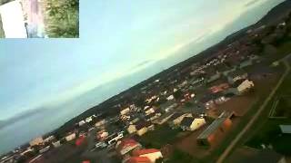 preview picture of video 'crash aerien sur lotissement a uckange Moselle avec drone parrot'