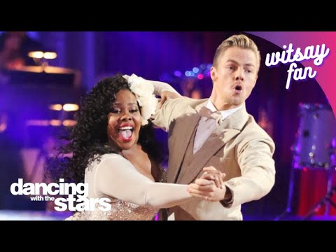 Amber Riley and Derek Hough Quickstep (Week 9) | Dancing With The Stars ✰
