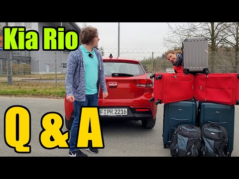 Q&A - Your questions and my answers about the Kia Rio 1.0 T-GDI (100 hp) model year 2022 - Trunk ...
