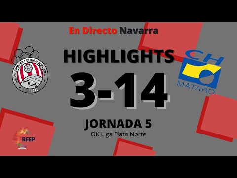 Highlights UDC Rochapea 3 - 14 CH Mataro // OK Liga Plata Norte -21/22
