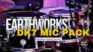 Video thumbnail for Earthworks DK7 Drum Mic System - Unboxing, Playing, & Review by Haze Amaze