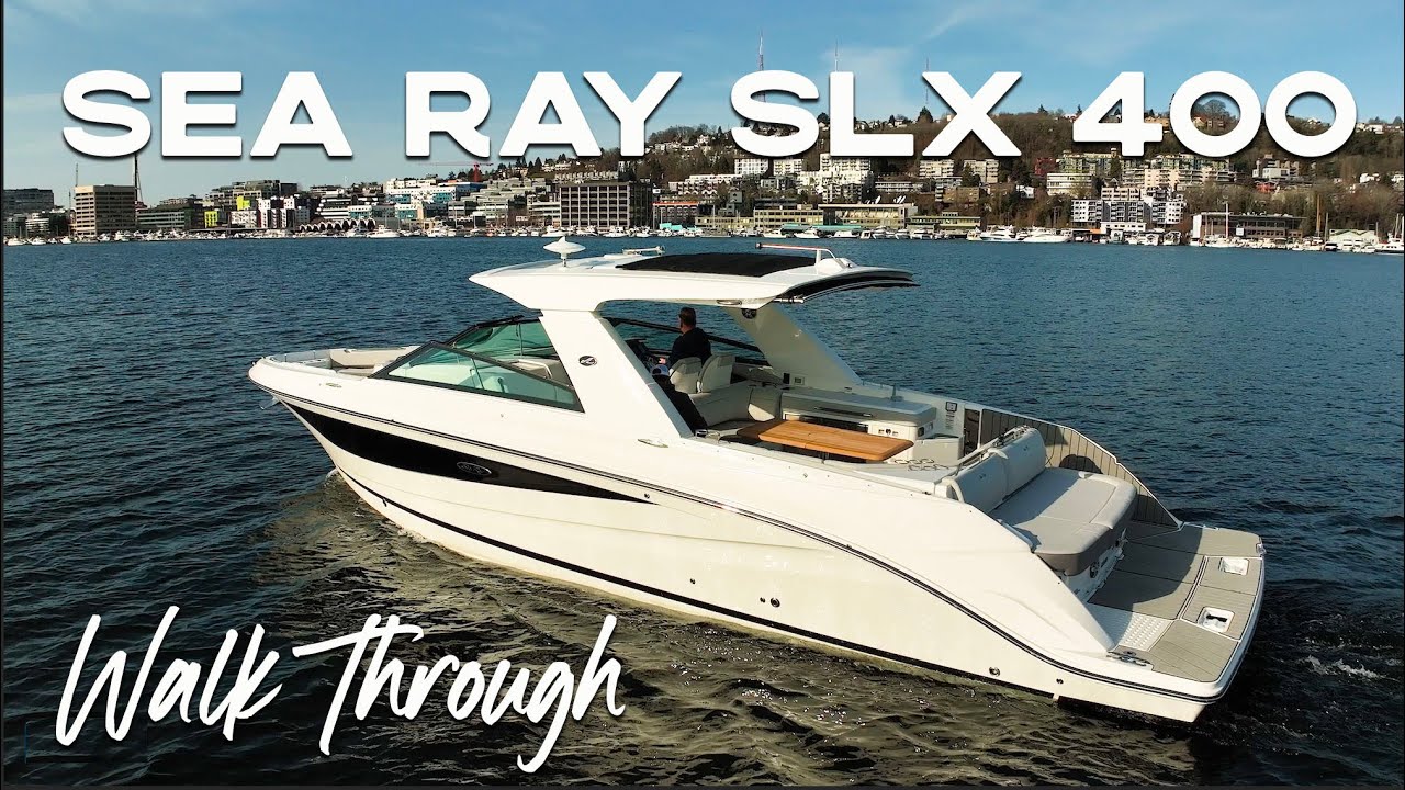 Sea Ray SLX 400 Walk Through
